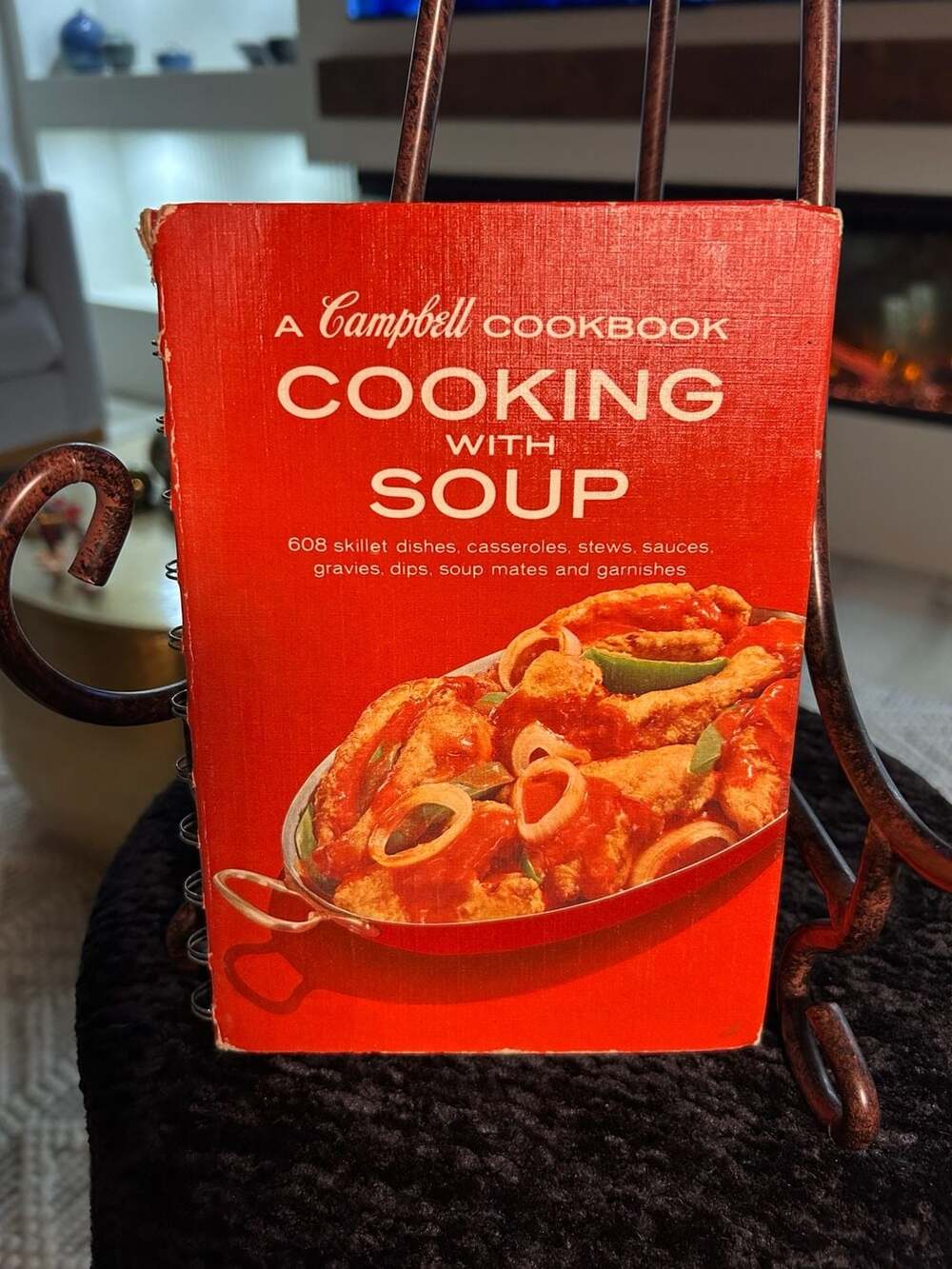 Campbell's Cooking With Soup Vintage Cookbook Spiral Hardback